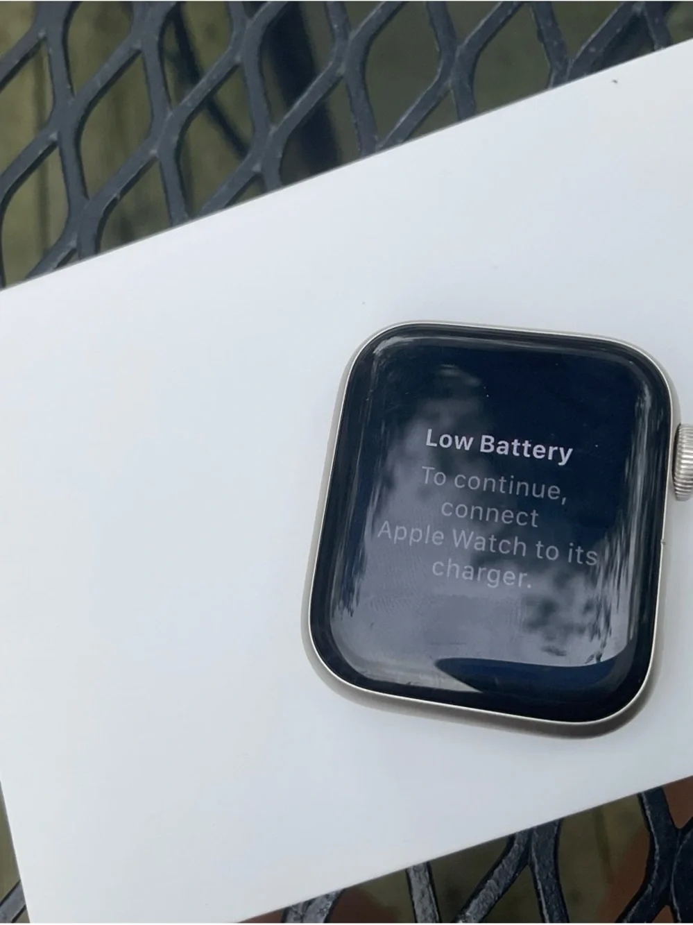 Apple watch replacement